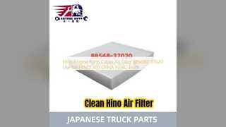 Hino 300 Cabin Air Filter 885680 37020 Αντικατάσταση