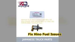 Αντικατάσταση Hino 300 Common Rail SVC Valve 294200 2850