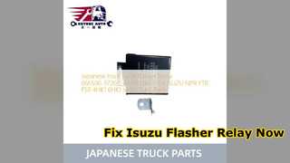 Οδηγός αντικατάστασης Isuzu Flasher Relay 066500 3720