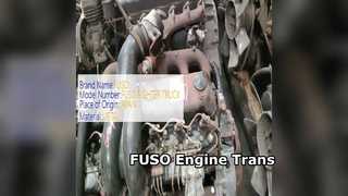 FUSO Fighter 6D17 Engine 6 Speed ​​Trans