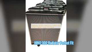 HINO 300 Radiator 16400 78602 Ψύξη υψηλών επιδόσεων