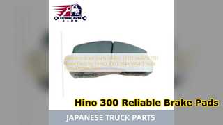 Τακάκια φρένων Premium Hino 300 Dyna 0446537151