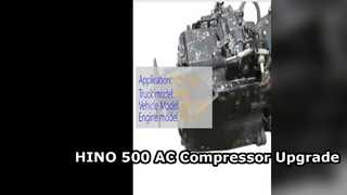 Αξιόπιστη λύση ψύξης φορτηγού HINO 500 AC Compressor 24V