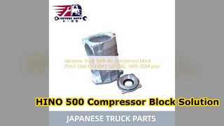 HINO 500 Air Compressor Block 29161 1360 Αξιόπιστα Ανταλλακτικά