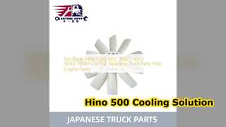 Hino 500 Fan Blade 16361 78060 Ανθεκτική ψύξη κινητήρα