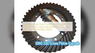 Ανταλλακτικά υψηλής ποιότητας HINO 500 Crown Pinion 41221 2950