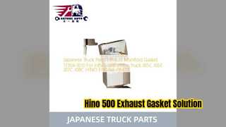 Hino 500 Exhaust Manifold Gasket 17104 1610 Καλύτερης Ποιότητας