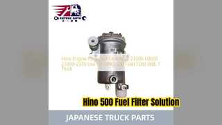 Αντικατάσταση φίλτρου καυσίμου Hino 500 Assy 23300 E0020