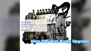Αντλία ψεκασμού καυσίμου Hino 500 J08C S22040 2382 Επισκευή