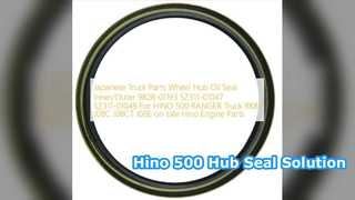 Hino 500 Wheel Hub Oil Seal 9828 01193 Ανταλλακτικά υψηλής ποιότητας