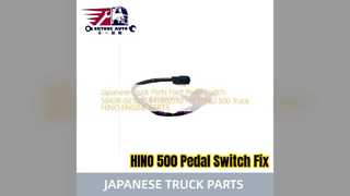 Αντικατάσταση διακόπτη πεντάλ HINO 500 S843802130
