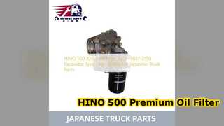 HINO 500 J05ET Φίλτρο λαδιού 15607 2190 Ανταλλακτικά υψηλής ποιότητας