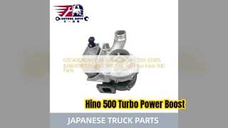 Αντικατάσταση στροβιλοσυμπιεστή Hino 500 J08E GTC4082KLNV