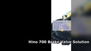 Hino 700 Brake Valve 47160 3311 Αξιόπιστα ανταλλακτικά
