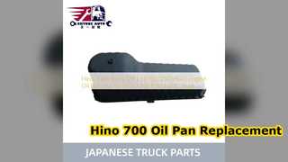 Αντικατάσταση λεκάνης λαδιού κινητήρα Hino 700 P11C 12111 E0390