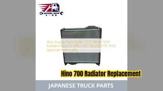 Αντικατάσταση διάταξης ψυγείου Hino 700 Profia P11C K13C