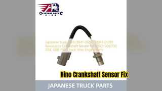 Hino 500 700 crankshaft sensor 894101290 Fix