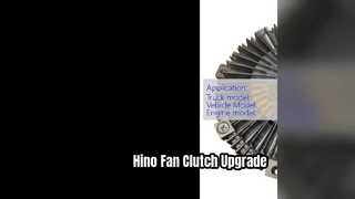Hino Fan Clutch 16250 E0250 Ανταλλακτικά κινητήρα