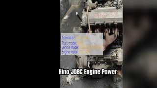 Συγκρότημα μεταχειρισμένου κινητήρα Hino 500 J08C
