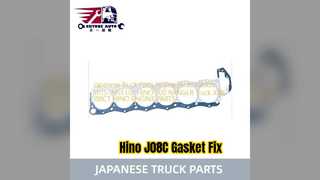 Διόρθωση φλάντζας κεφαλής Hino J08C