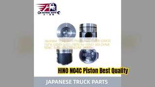 Αξιόπιστα ανταλλακτικά κινητήρα HINO N04C Piston Assy S130B E0M50