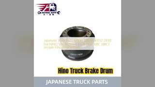 Hino 500 Truck Brake Drum RK8J J08C
