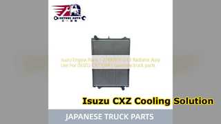 Λύση ψύξης κινητήρα Isuzu CXZ 6WF1 Radiator Assy