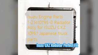 Λύση ανταλλακτικών κινητήρα Isuzu CXZ 0PE Radiator Assy