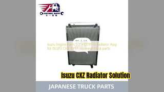 Ανταλλακτικά κινητήρα Isuzu CXZ 0PE Radiator Assy