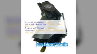 Αντικατάσταση Isuzu Exhaust Brake Air Valve 8980332200