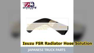 Isuzu FSR Radiator Hose 1214374500 Ανθεκτική αντικατάσταση