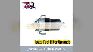 Αντικατάσταση φίλτρου Sedimenter Isuzu 6HK1 8975425360