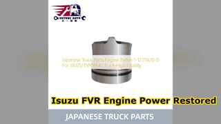 Αντικατάσταση εμβόλου κινητήρα Premium Isuzu FVR 6SA1