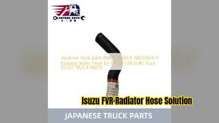 Αντικατάσταση εύκαμπτου σωλήνα ψυγείου Isuzu FVR 6HK1 8980509240