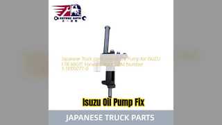 Αντλία λαδιού κινητήρα Isuzu FTR 6BG1T 1131002770