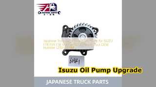 Αντλία λαδιού Isuzu FTR FVR L210 0029M