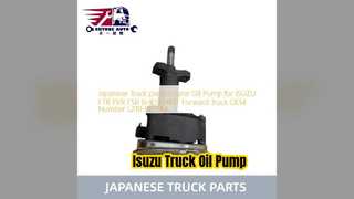 Αντλία λαδιού ISUZU FTR FVR 6HK1 L210 0029M