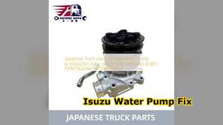 Isuzu FVR FTR Αντλία Νερού 8976027810 Επισκευή Κινητήρα