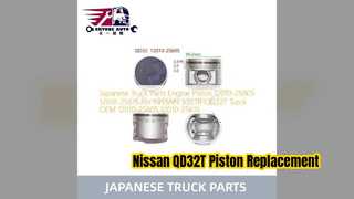 Αντικατάσταση Nissan QD32T Engine Piston 12010 2S605