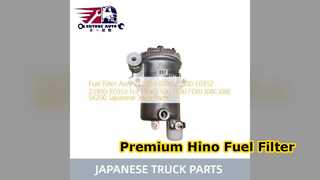 Συγκρότημα φίλτρου καυσίμου Hino 500 23300 E0020 Αντικατάσταση