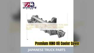 Κάλυμμα ψυγείου λαδιού HINO H06CT H07D 15710 1600 Αντικατάσταση