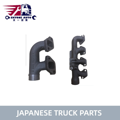 Γνήσια ανταλλακτικά κινητήρα Isuzu 8-97600970-0 8-97602056-0 Σωλήνες πολλαπλής εξαγωγής για ανταλλακτικά ιαπωνικών φορτηγών ISUZU FVR 6HK1 ZX330 ZX360