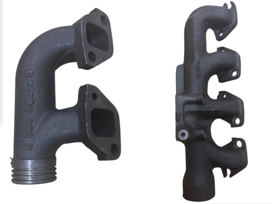 Γνήσια ανταλλακτικά κινητήρα Isuzu 8-97600970-0 8-97602056-0 Σωλήνες πολλαπλής εξαγωγής για ανταλλακτικά ιαπωνικών φορτηγών ISUZU FVR 6HK1 ZX330 ZX360