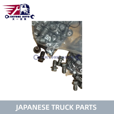 Μέρη κινητήρα Hino Βαλβίδα ελέγχου Bolt Oil Jet 15605-1250 Χρήση για φορτηγό HINO 500 J08C H07C H07D